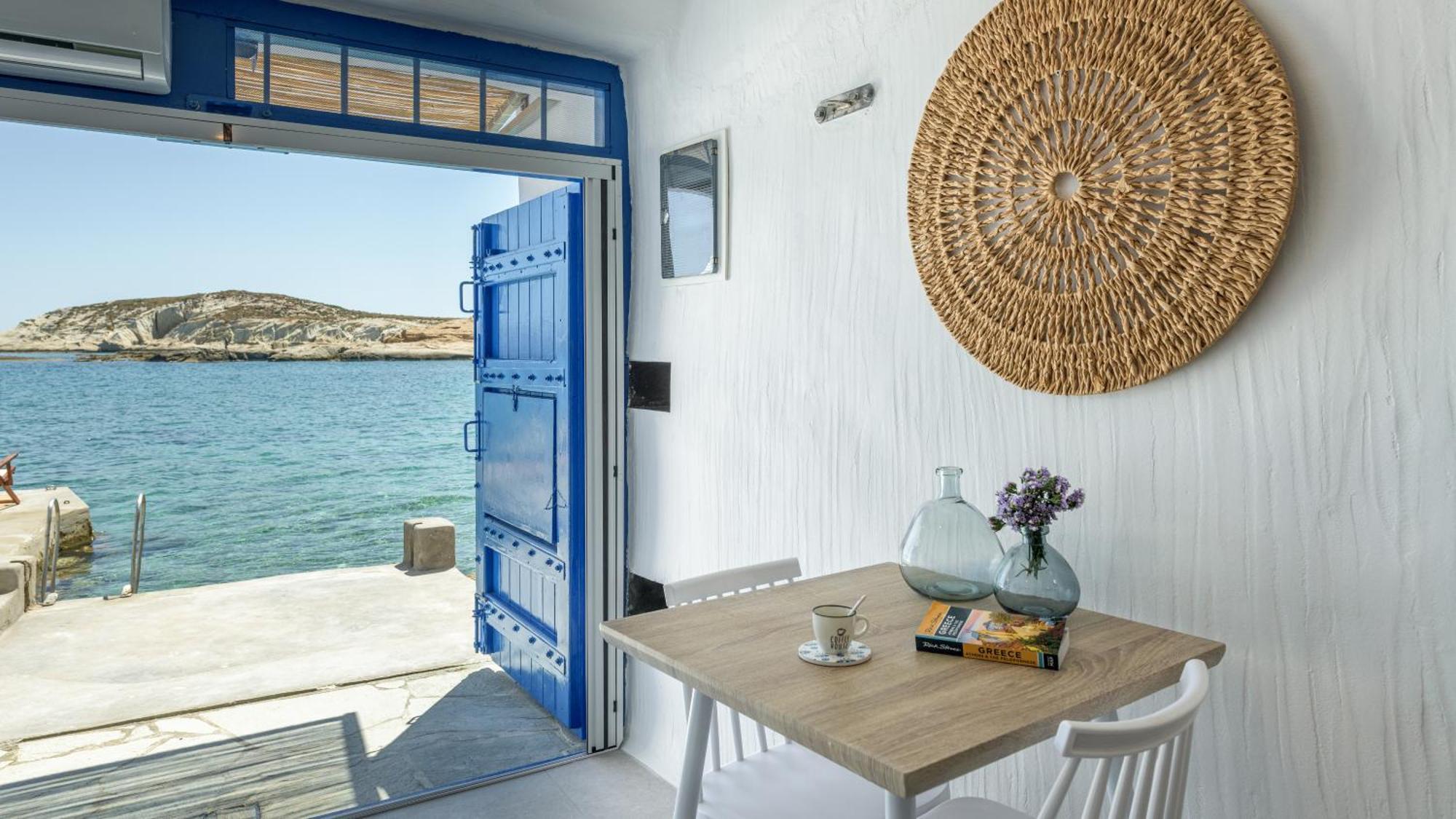 Esperanza Boathouses Mandrakia Екстериор снимка